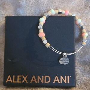 Alex and Ani Pastel Beaded Bracelet